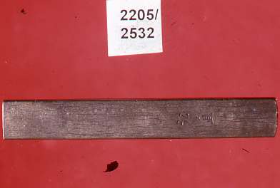 iscrizione (impugnatura di arma bianca, elemento d'insieme) di Ichiyosai Hironao (secc. XVI/ XIX)