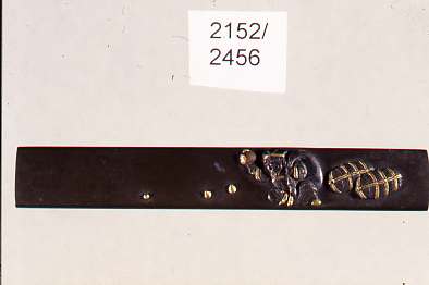 divinità orientale (impugnatura di arma bianca, elemento d'insieme) di Ichiyosai Hironao (secc. XVI/ XIX)