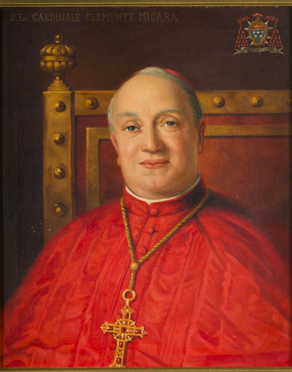 Ritratto del cardinale Clemente Micara (dipinto) (secondo quarto sec. XX)