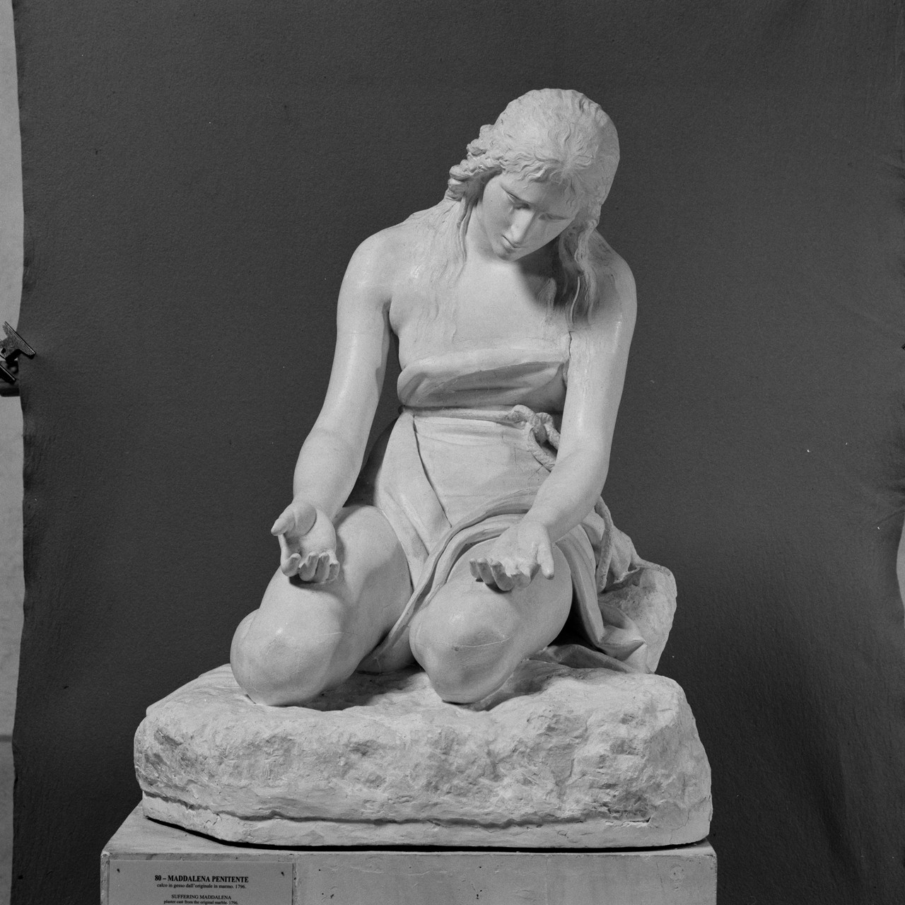 Maddalena penitente (statua) di Canova Antonio (sec. XVIII)