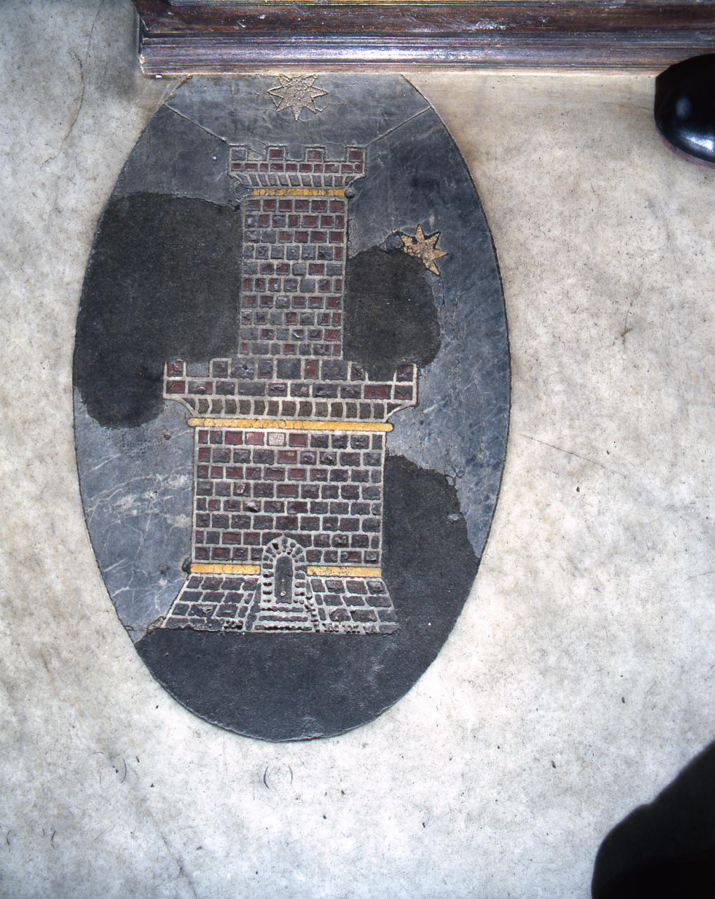 lastra tombale - bottega fiorentina (sec. XVI)