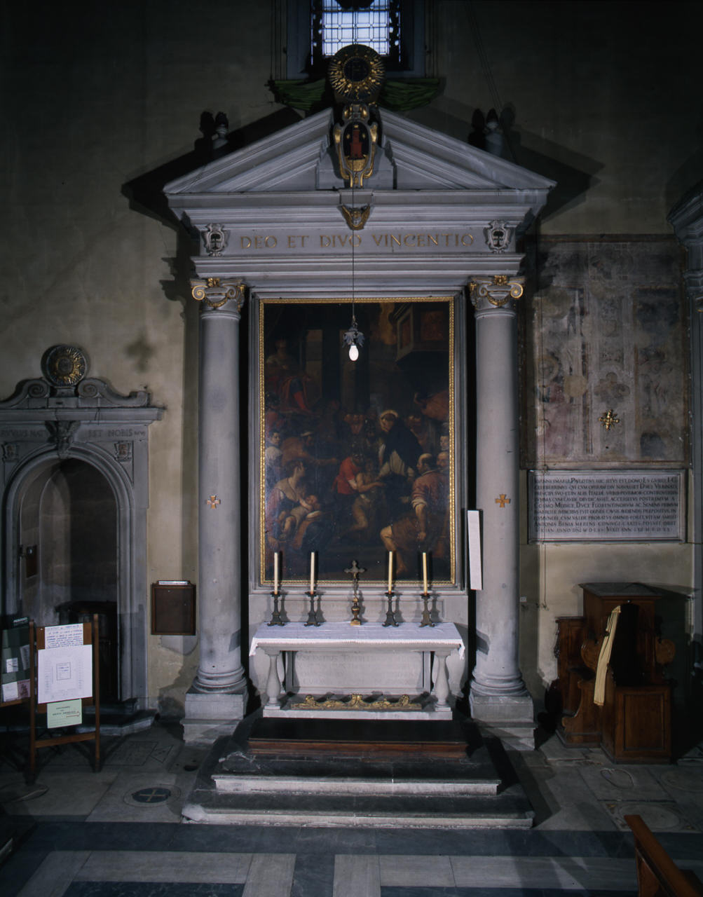 altare di Boulogne Jean de detto Giambologna - produzione fiorentina (sec. XVI)