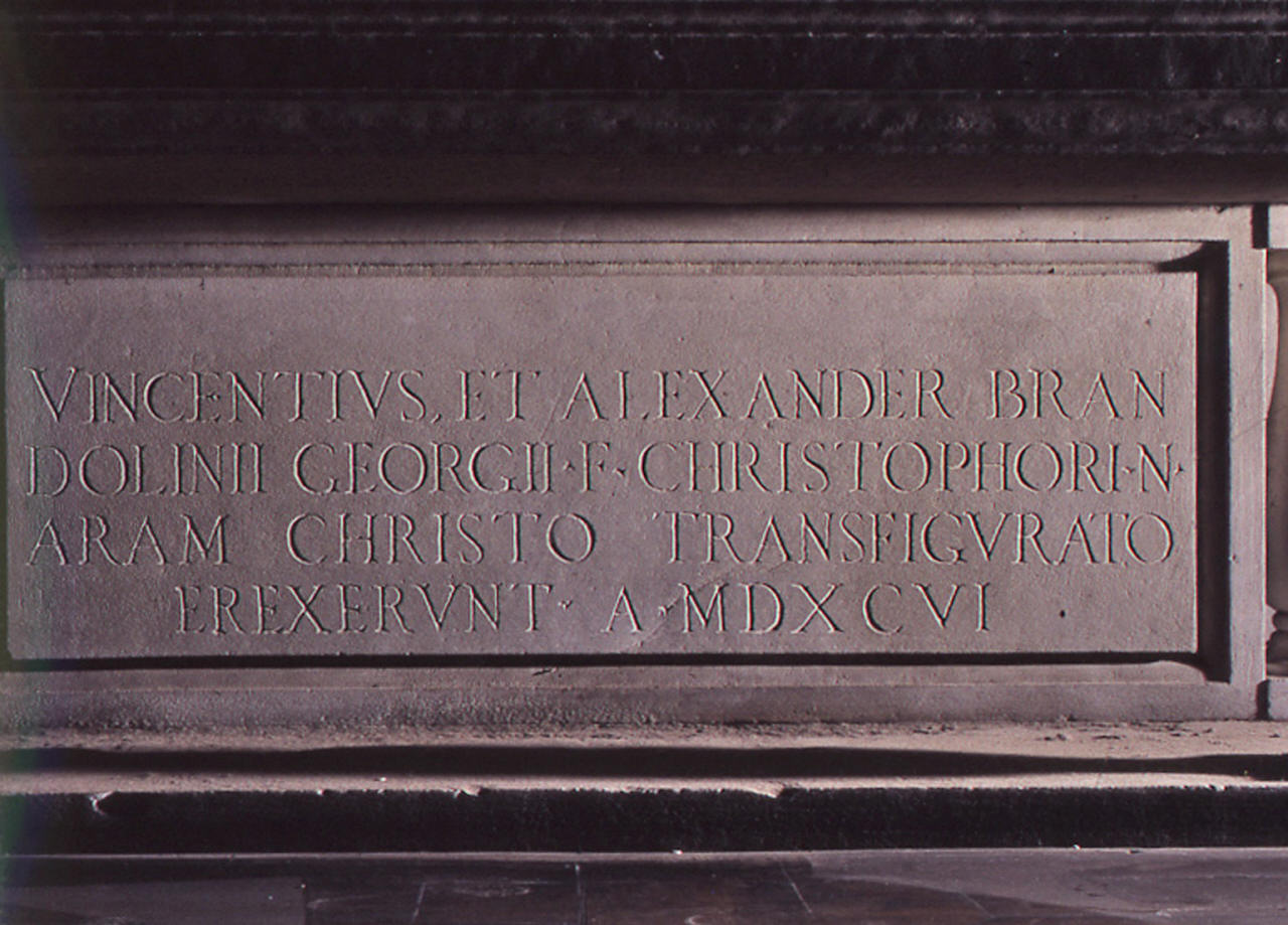 lapide - bottega fiorentina (sec. XVI)