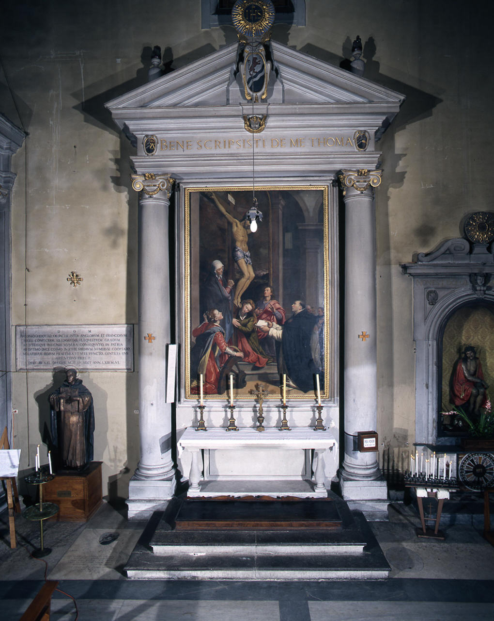 altare di Boulogne Jean de detto Giambologna - produzione fiorentina (ultimo quarto sec. XVI)