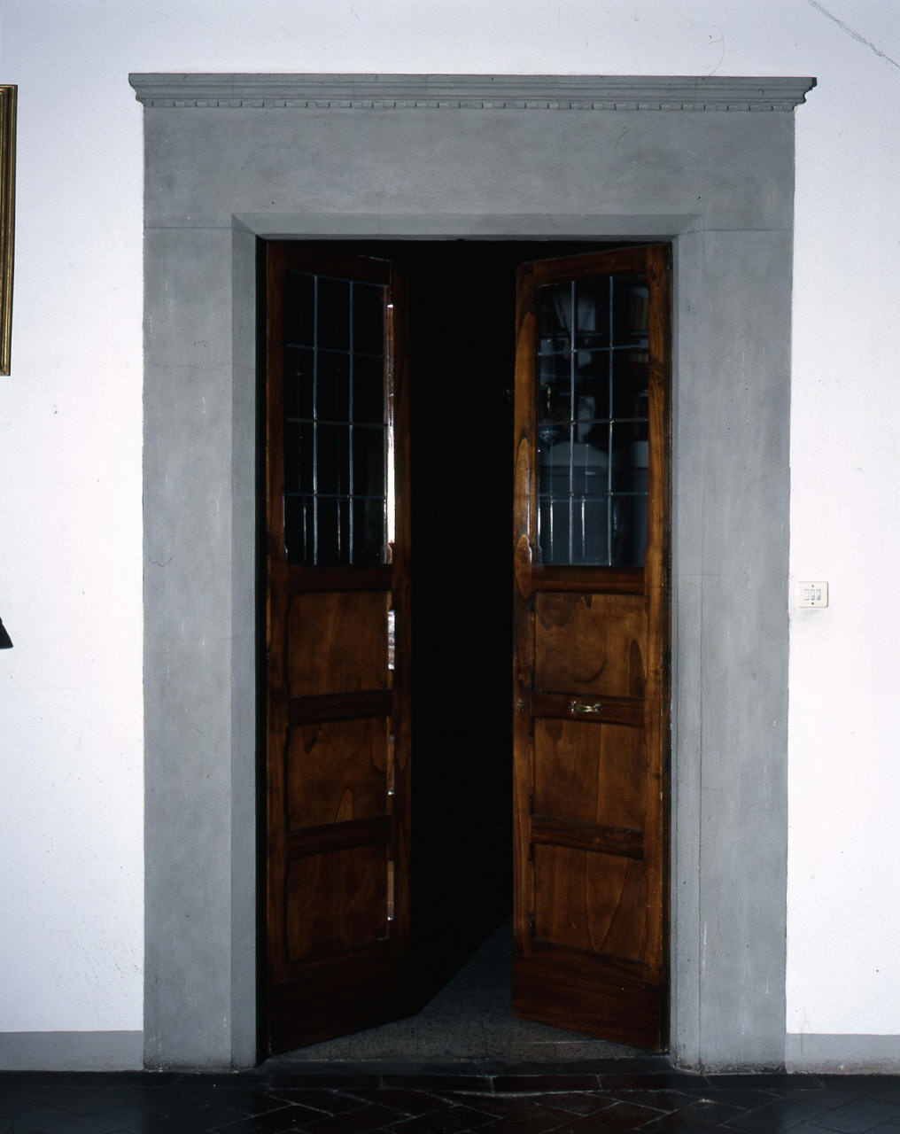 mostra di porta - bottega fiorentina (prima metà sec. XV)