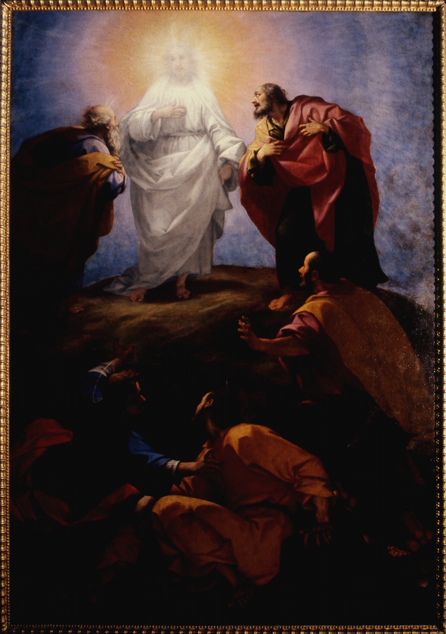 Trasfigurazione (dipinto) di Paggi Giovanni Battista (sec. XVI)