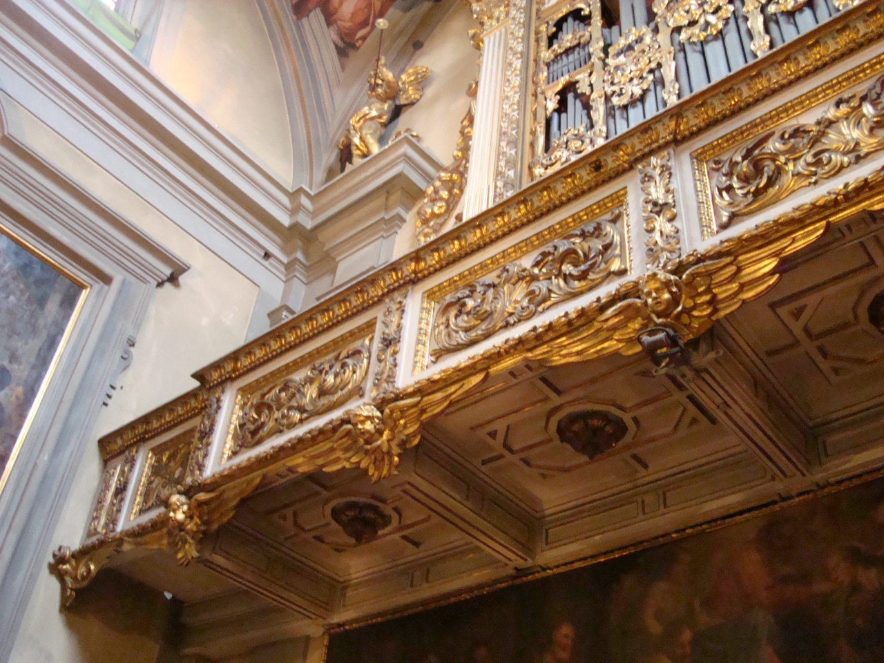 tribuna d'organo di Farsi Domenico (sec. XVII)
