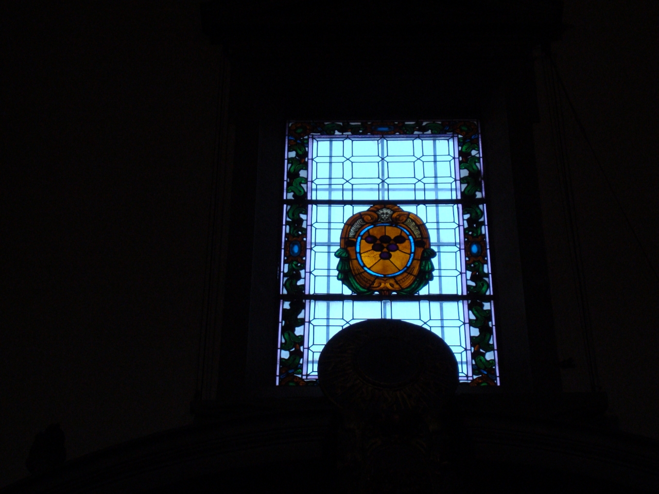 stemma (vetrata) di Bruschi Armando vetreria (sec. XX)