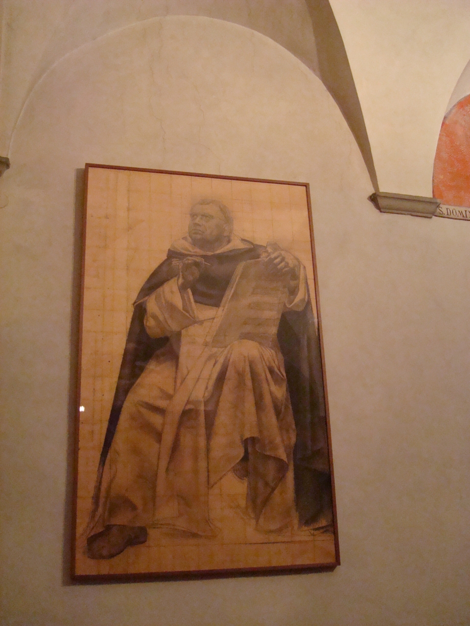 San Tommaso d'Aquino (disegno) di Annigoni Pietro (sec. XX)