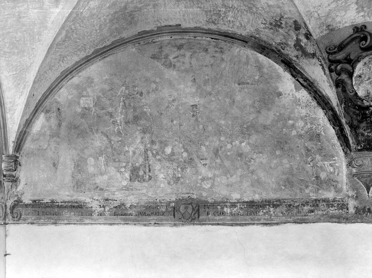 San Francesco chiede a San Domenico acqua per il suo convento (dipinto) di Gherardini Alessandro (sec. XVIII)