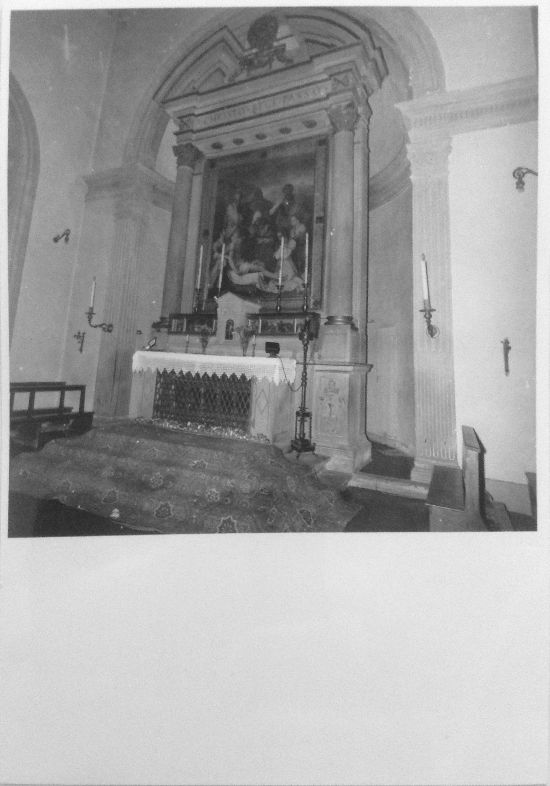 altare maggiore, opera isolata - barocco (prima metà XVII)