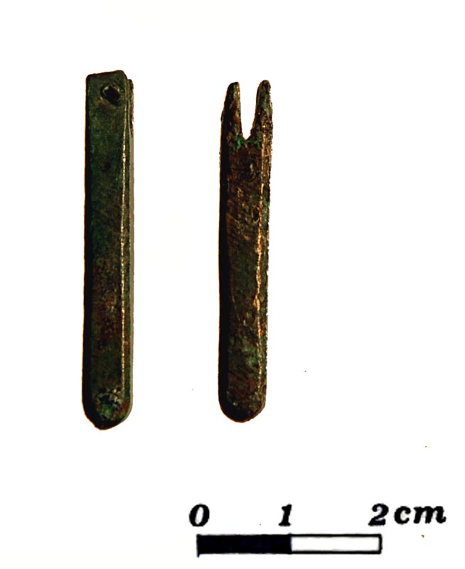 puntale - Periodo Longobardo (VII)