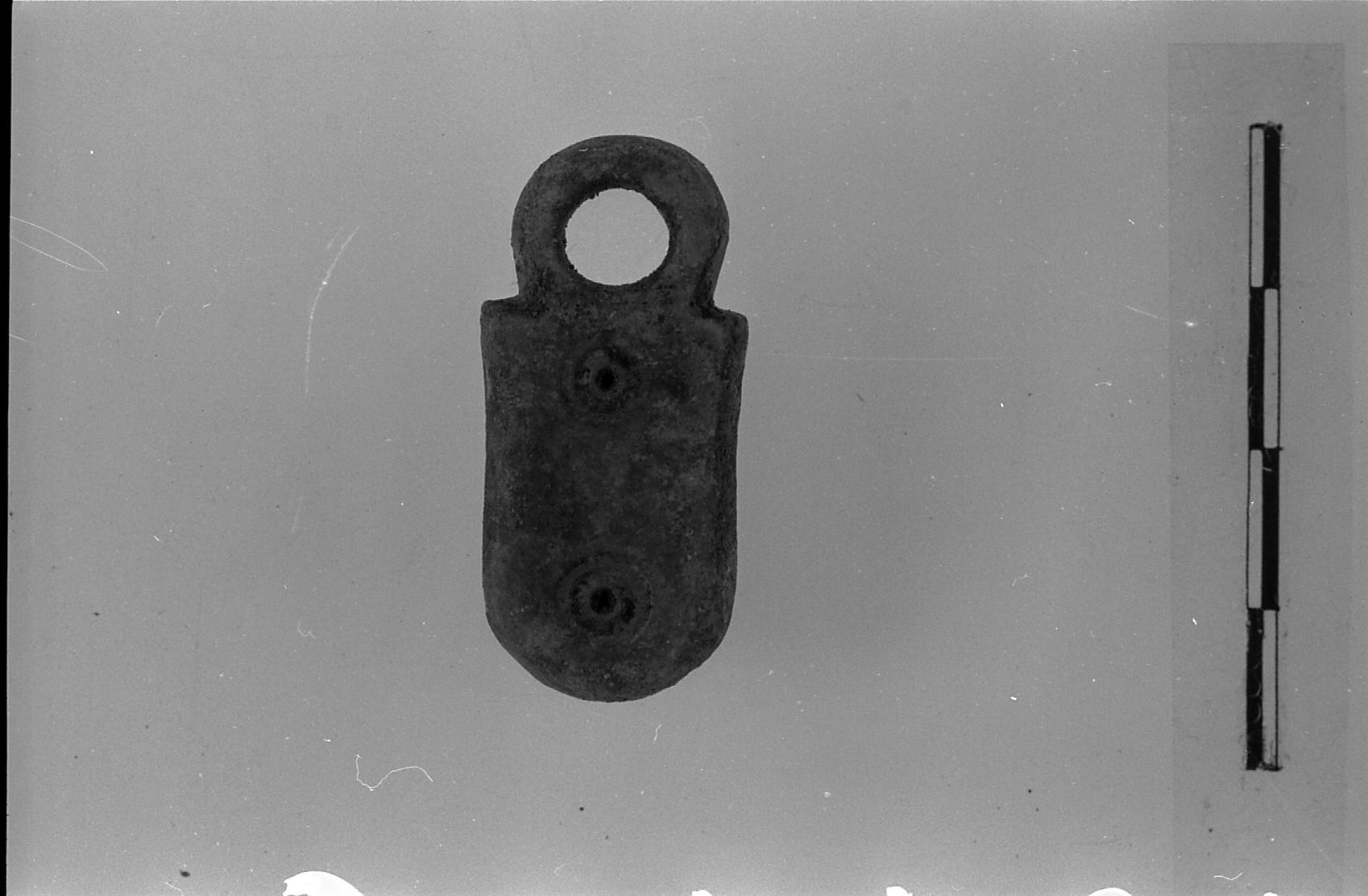 cintura/ guarnizione - periodo longobardo (VII)