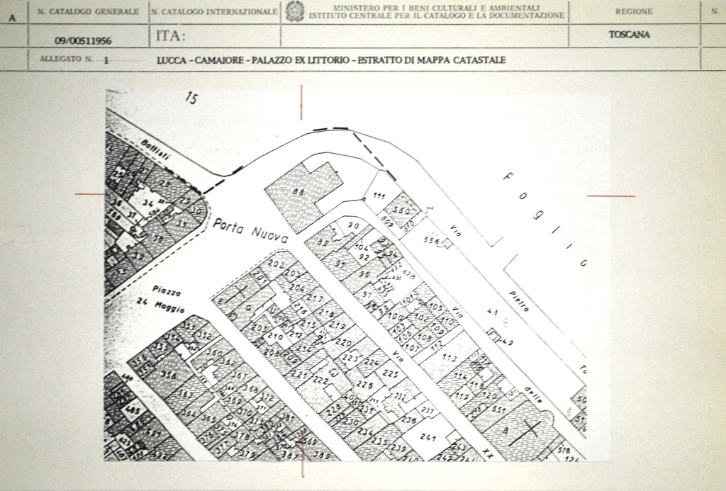 palazzo ex Littorio (palazzo, pubblico) - Camaiore (LU)  (XX)