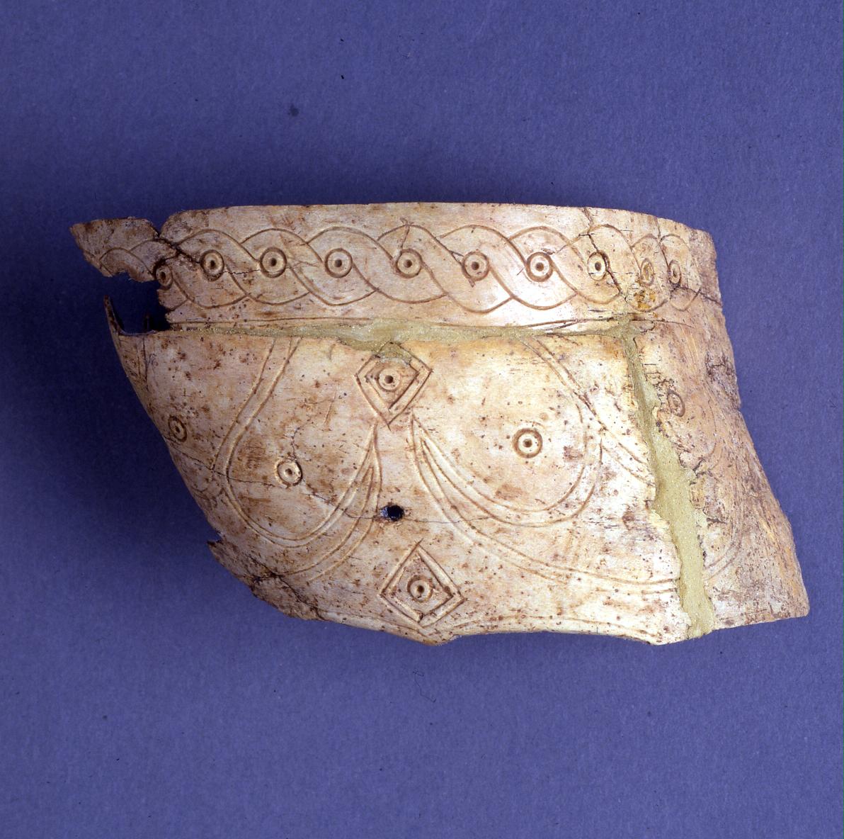 placca decorativa della faretra - koinè avara (seconda metà sec. VII d.C)