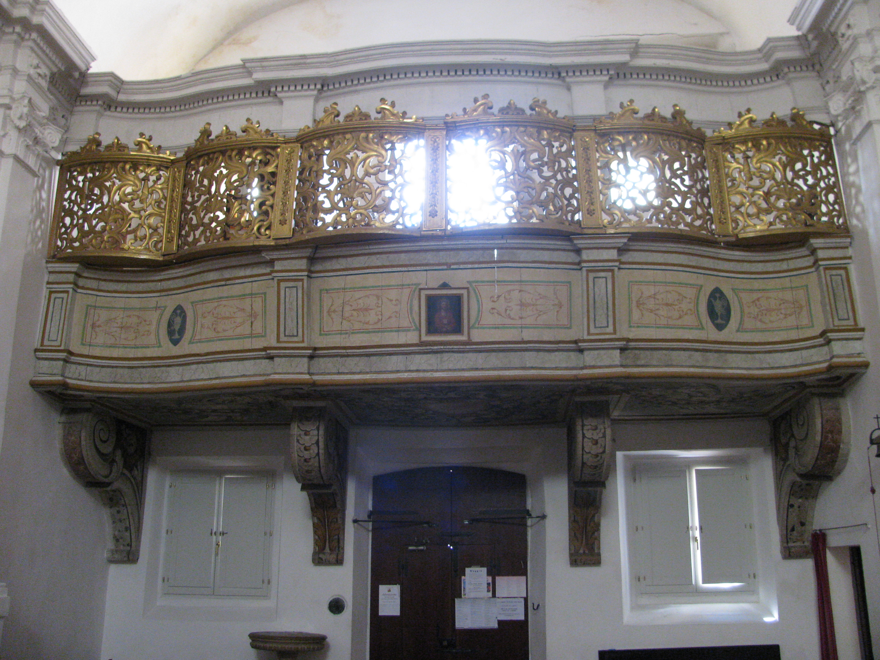 cantoria - bottega marchigiana (prima metà sec. XVII)