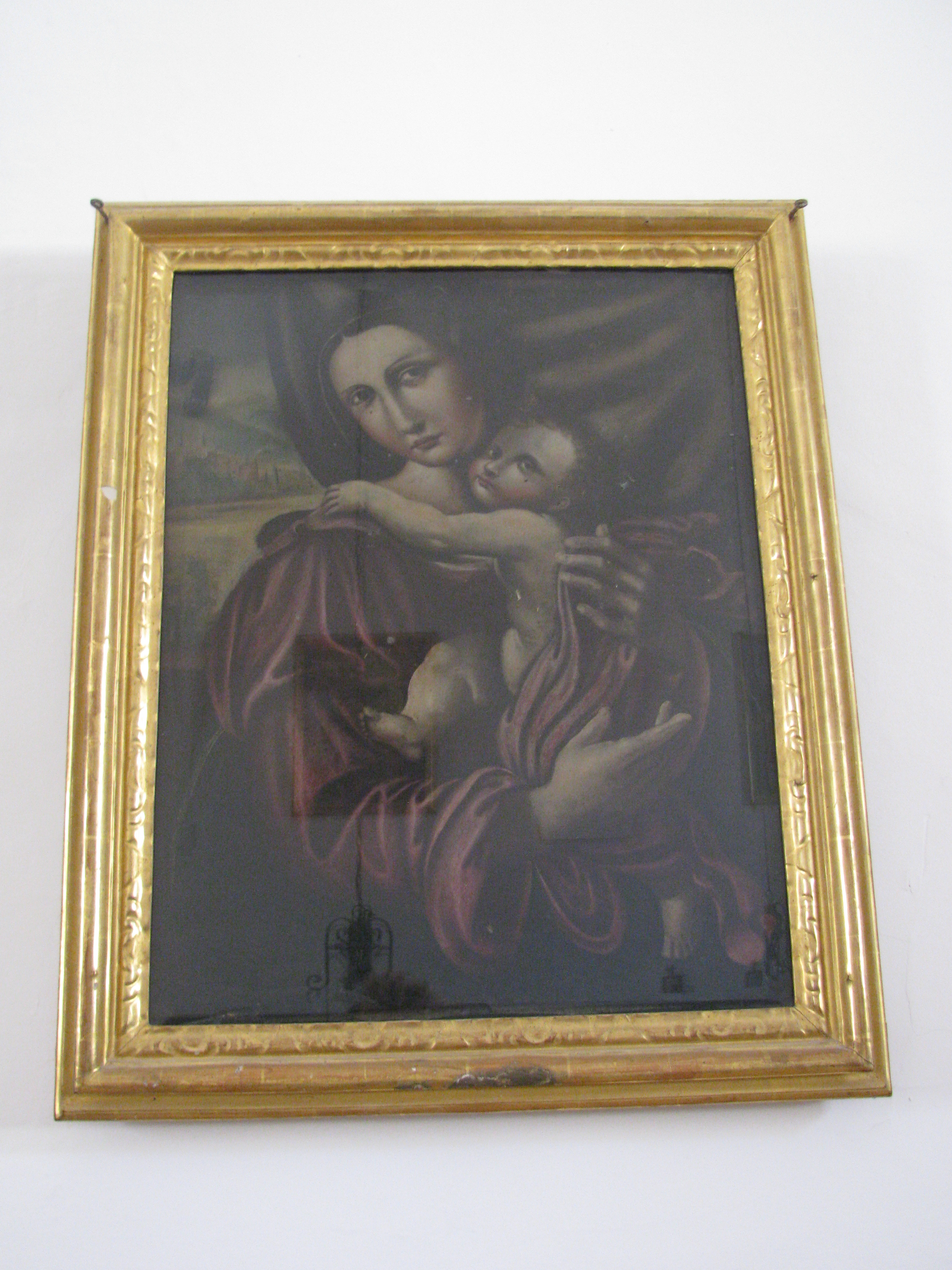 Madonna con Bambino (dipinto) - ambito Italia centrale (metà sec. XVI)