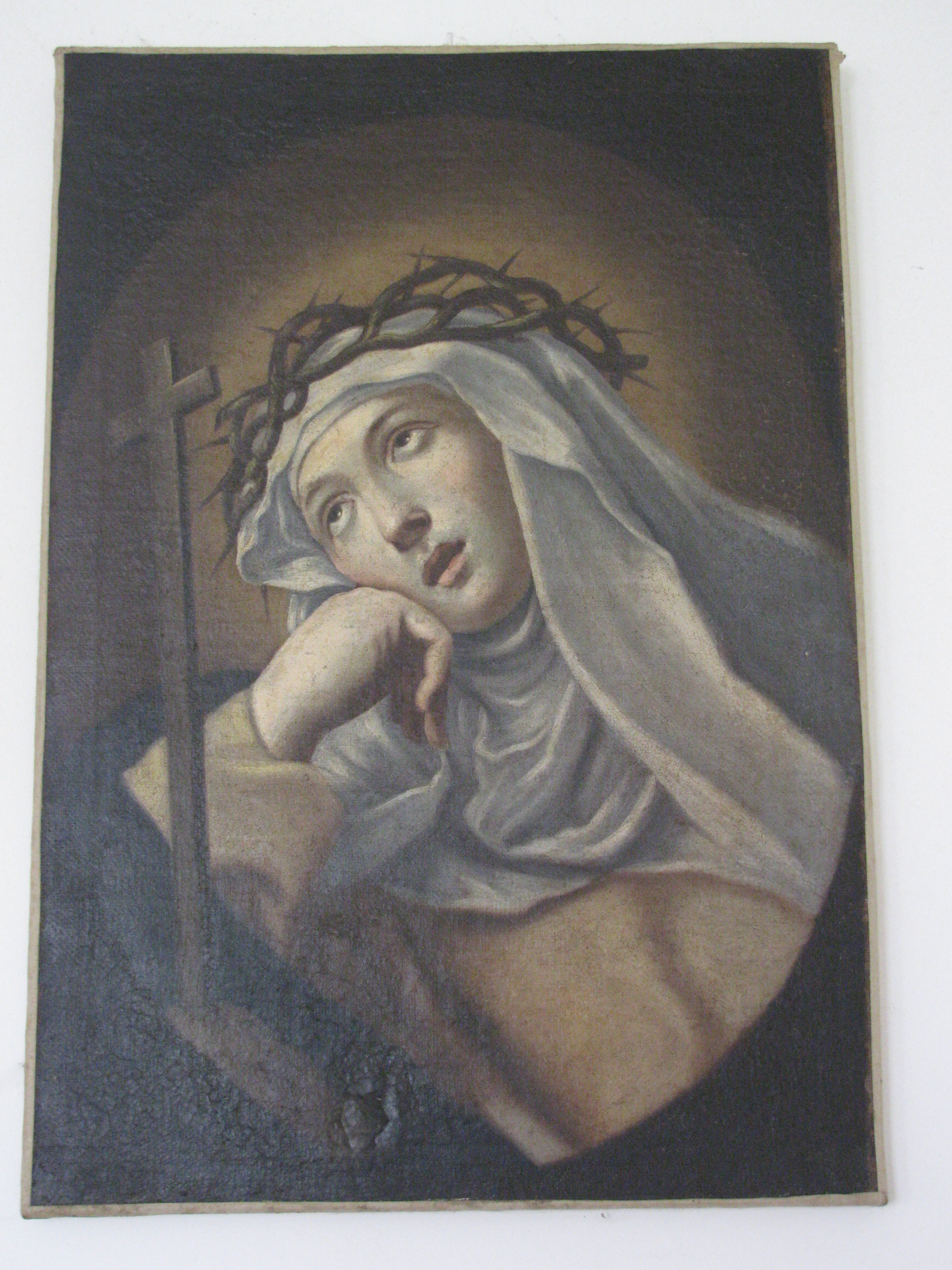 Santa Caterina da Siena (dipinto) - ambito marchigiano (seconda metà sec. XVII)