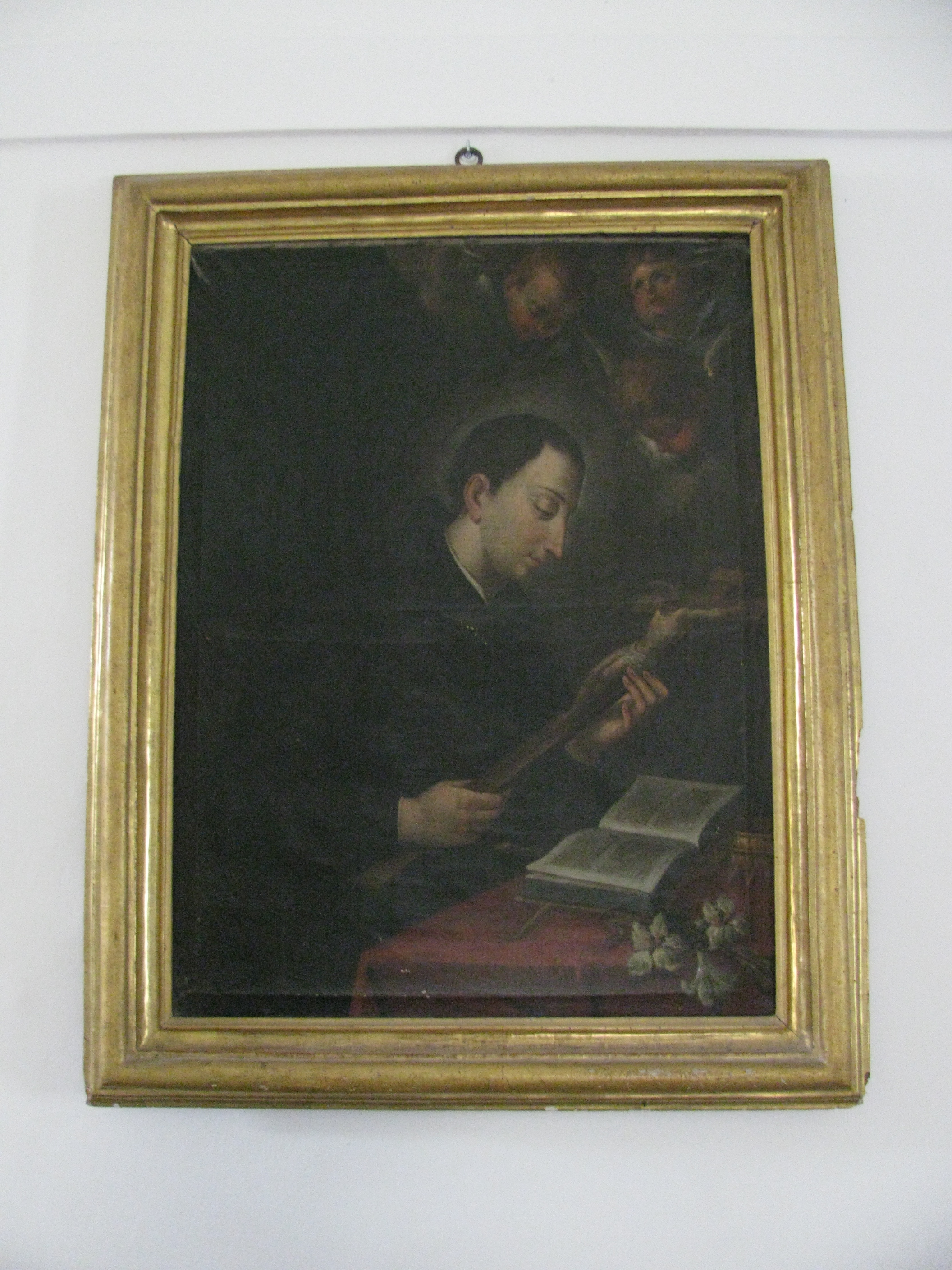 San Luigi Gonzaga in preghiera (dipinto) - ambito Italia centrale (seconda metà sec. XVIII)