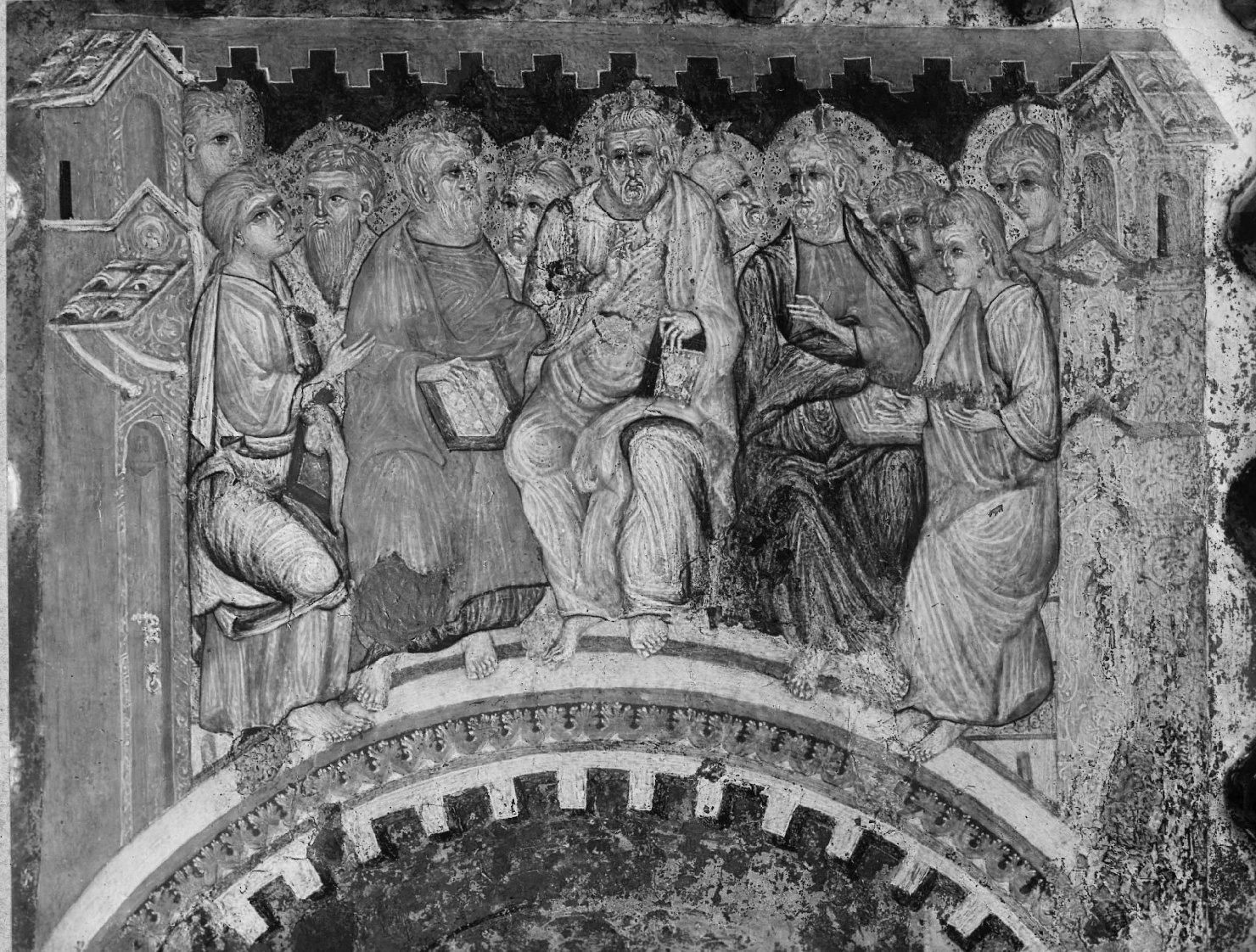 Architettura - Chiese - Apparati decorativi - Cremona (positivo) di Zani, Dino (XX)