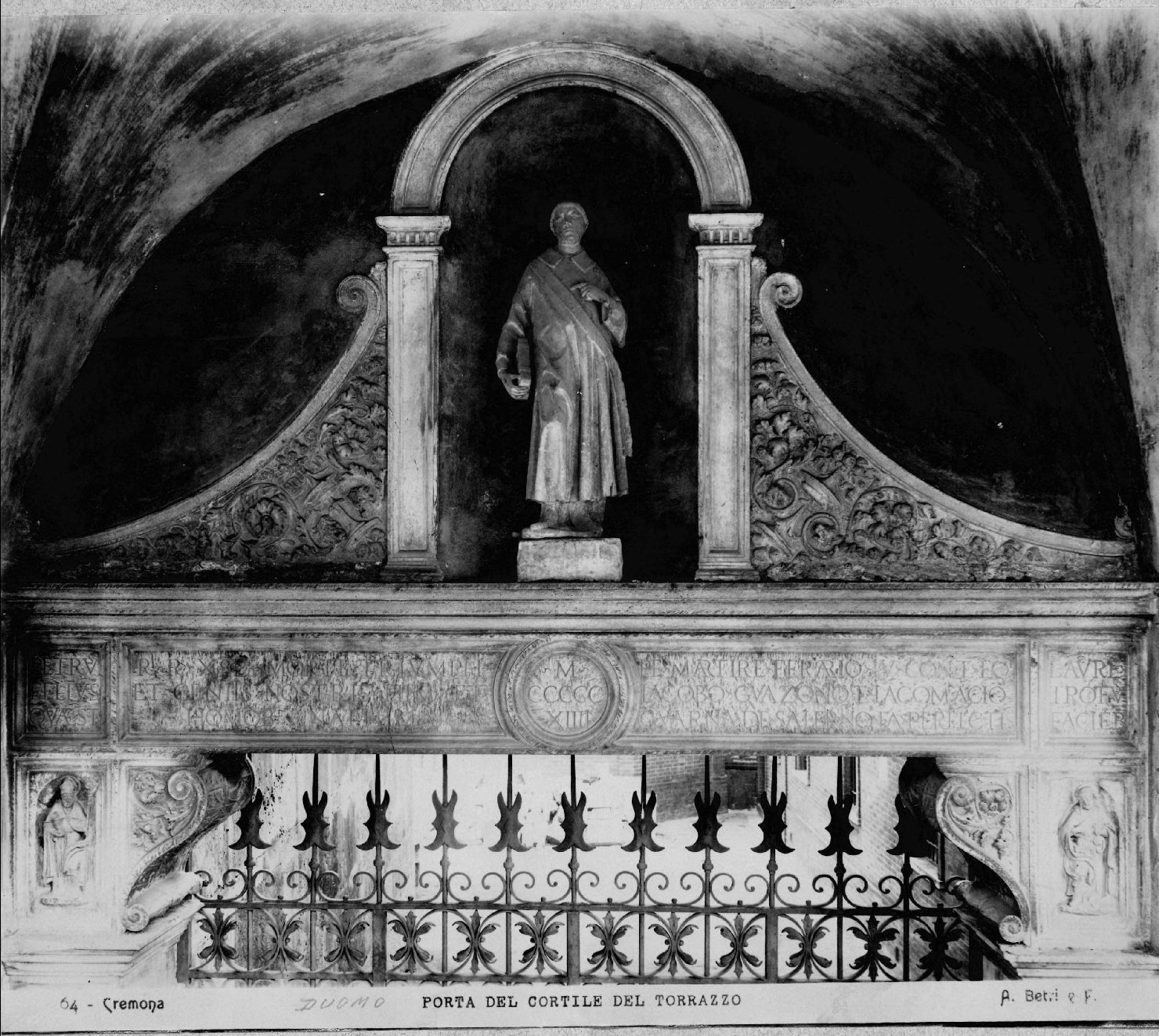 Architettura - Chiese - Cremona (positivo) di Betri, Aurelio (studio) (XIX/ XX)