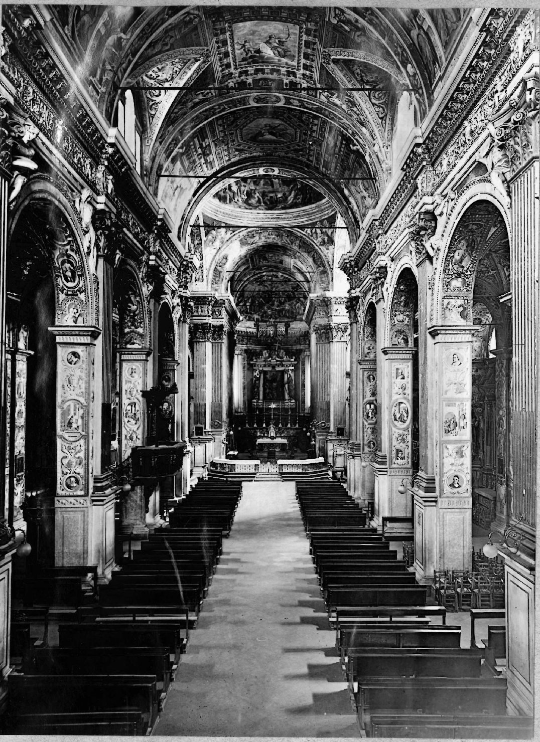 Architettura - Dipinti - Chiese - Cremona (positivo) di Anonimo (XX)