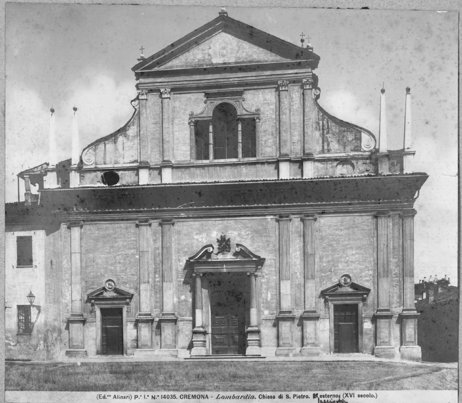 Architettura - Chiese - Cremona (positivo) di Alinari, Fratelli (stabilimento) (primo quarto XX)