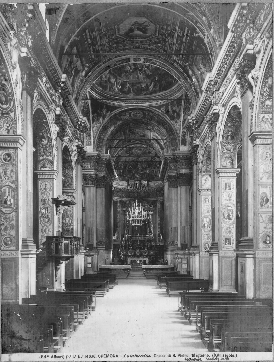 Architettura - Chiese - Cremona (positivo) di Alinari, Fratelli (stabilimento) (prima metà XX)