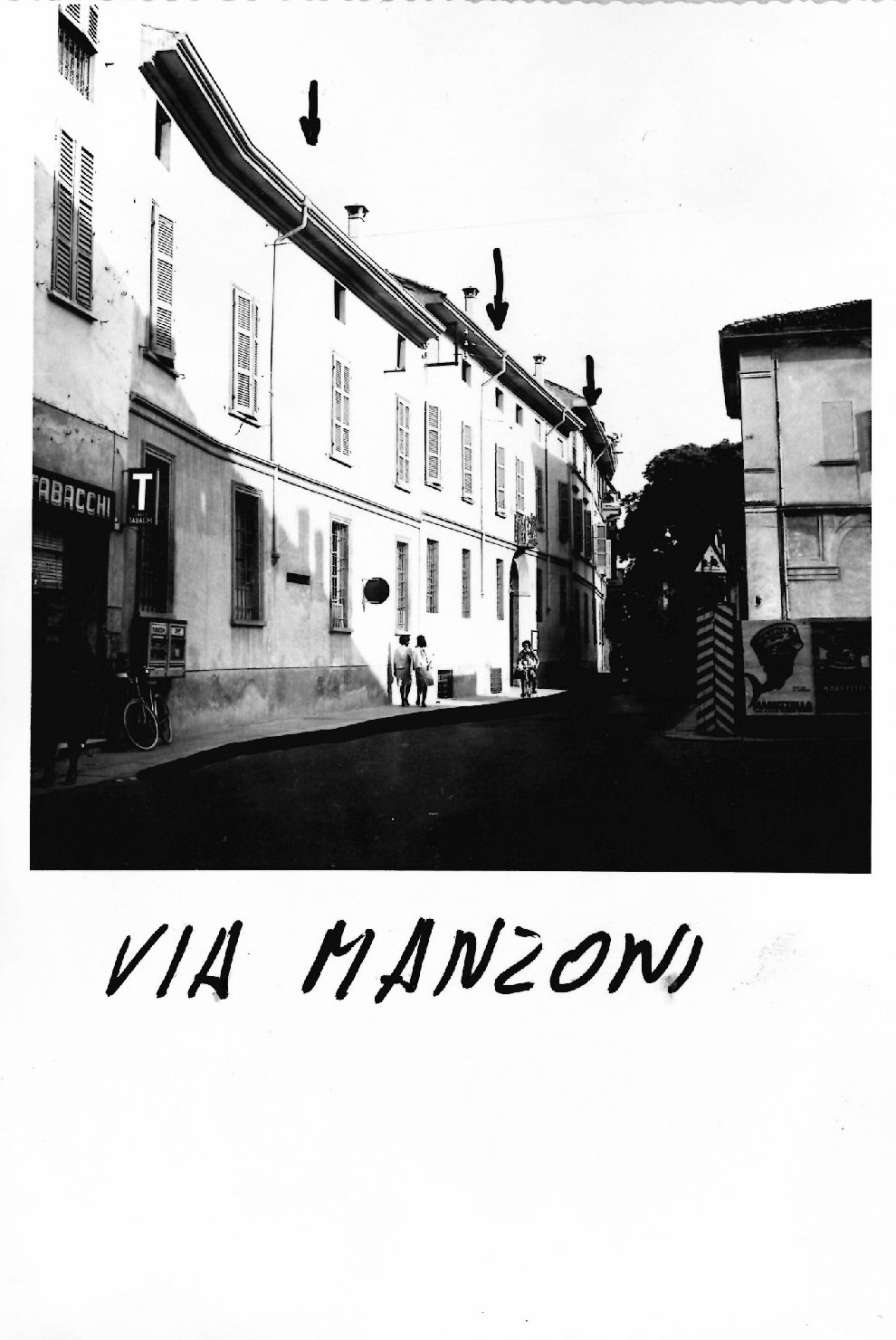 Cremona - Architettura - Viale - Palazzi - Via Manzoni (positivo) di Anonimo (XX)