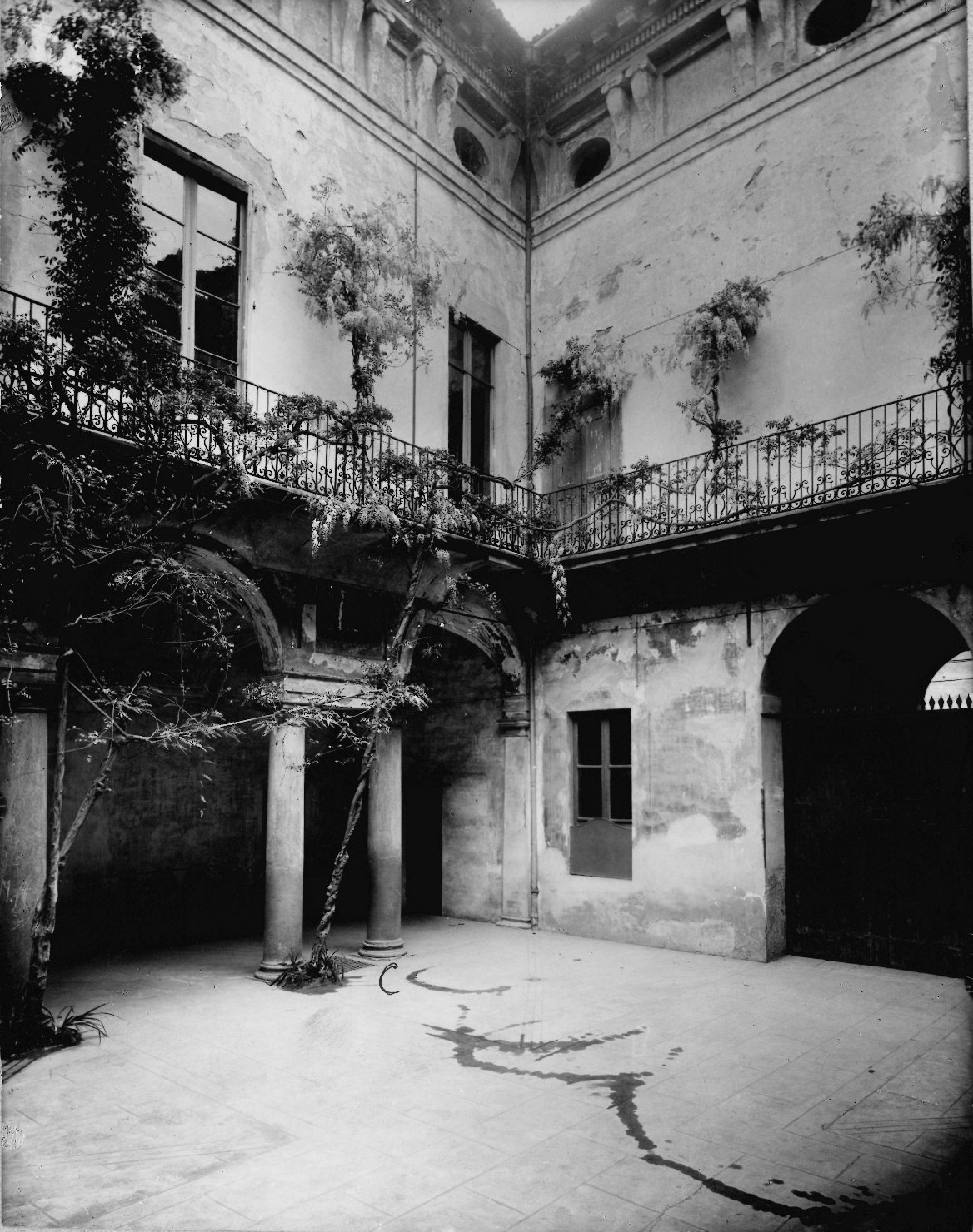 Cremona - Architettura - palazzi - Palazzo Vidoni Pagliari (positivo) di Fazioli, Ernesto (XX)