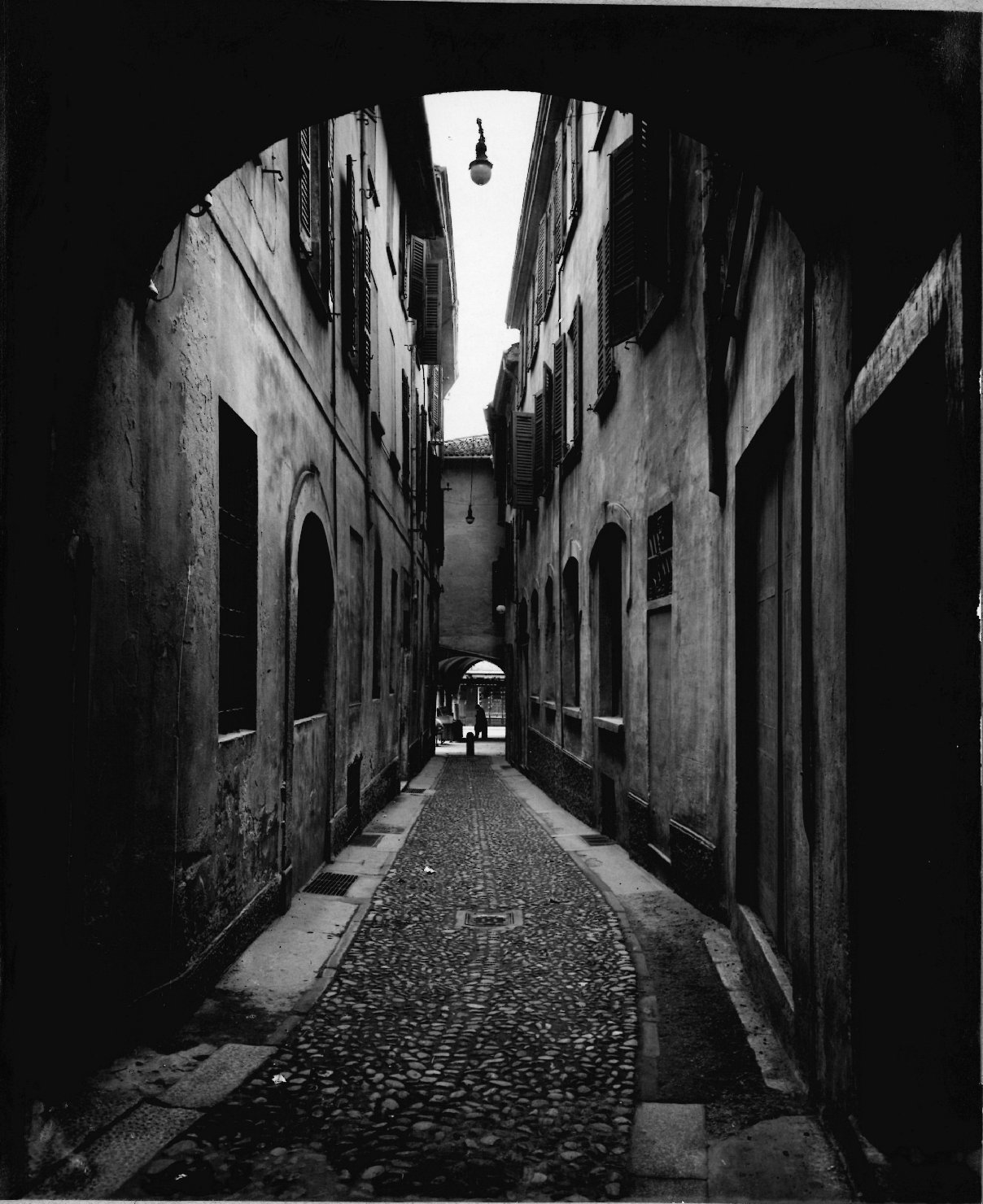 Cremona - Architettura - Palazzi - Vie - Via Porta Marzia (positivo) di Anonimo (XX)