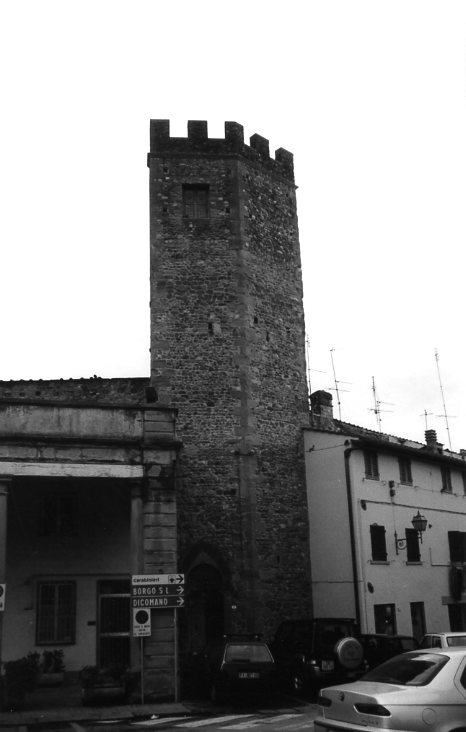 Torre del Castello di Vicchio (torre, difensiva) - Vicchio (FI)  (XIV, seconda metà)