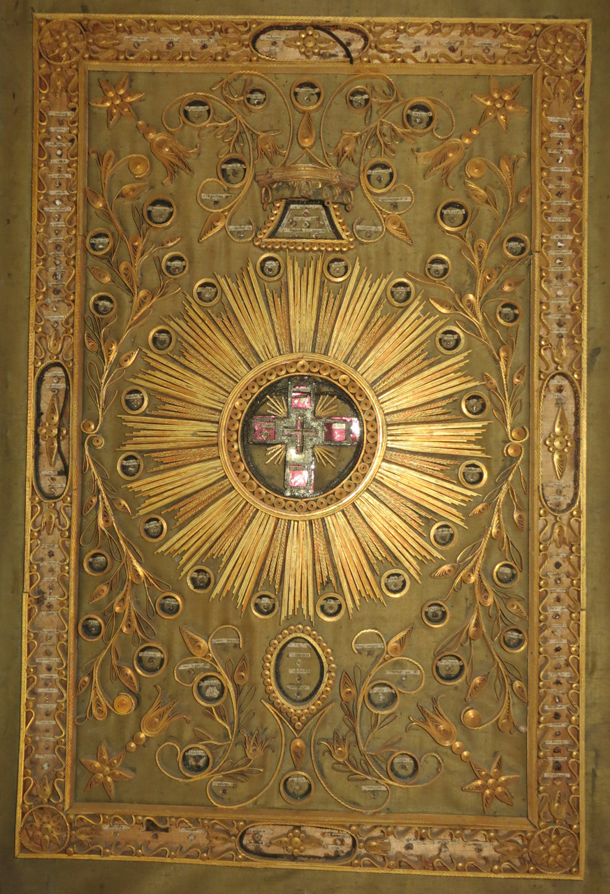 soggetto non rilevabile (reliquiario - a tabella) - bottega marchigiana (metà/ metà secc. XVIII/ XIX)