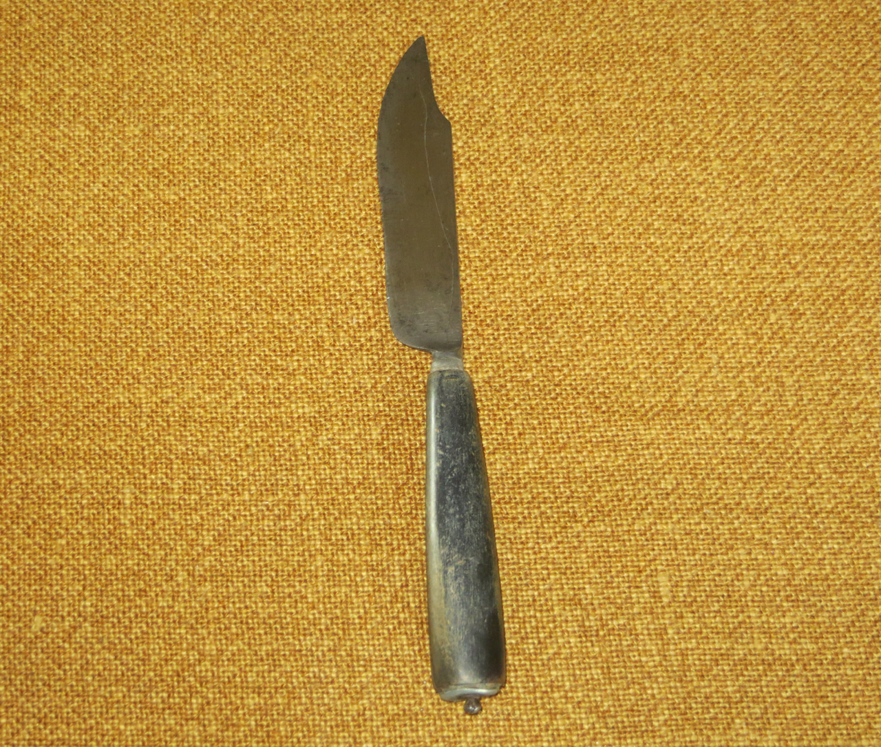 coltello, opera isolata - manifattura italiana (fine/ metà secc. XIX/ XX)