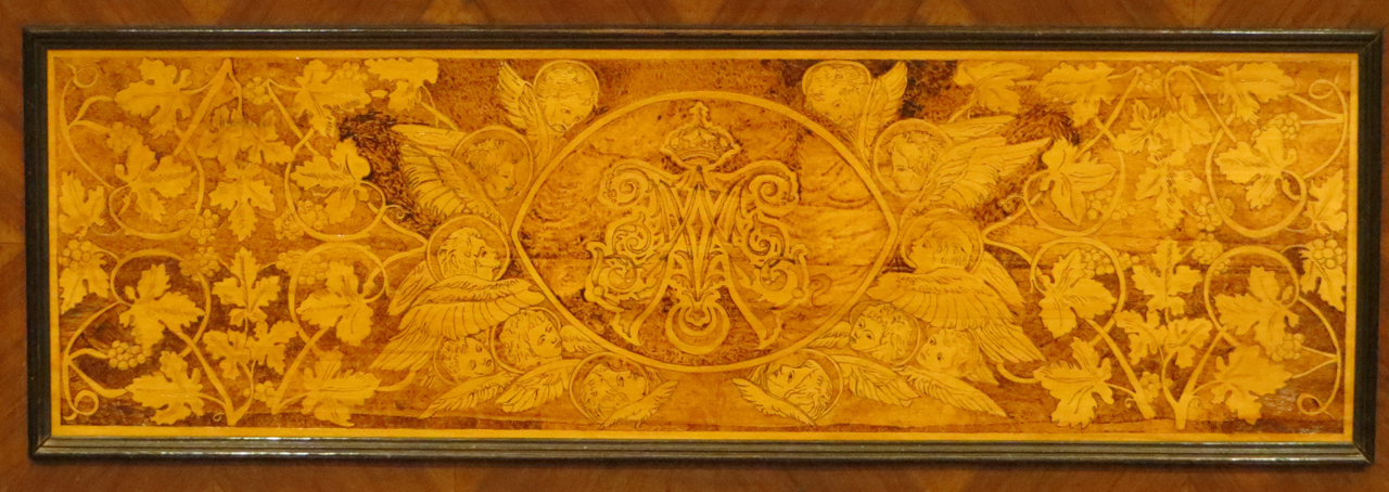 soggetto non rilevabile (paliotto, elemento d'insieme) - manifattura marchigiana (sec. XVIII)