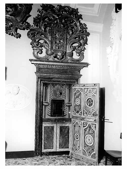 porta di confessionale - ambito pugliese (prima metà sec. XVIII)