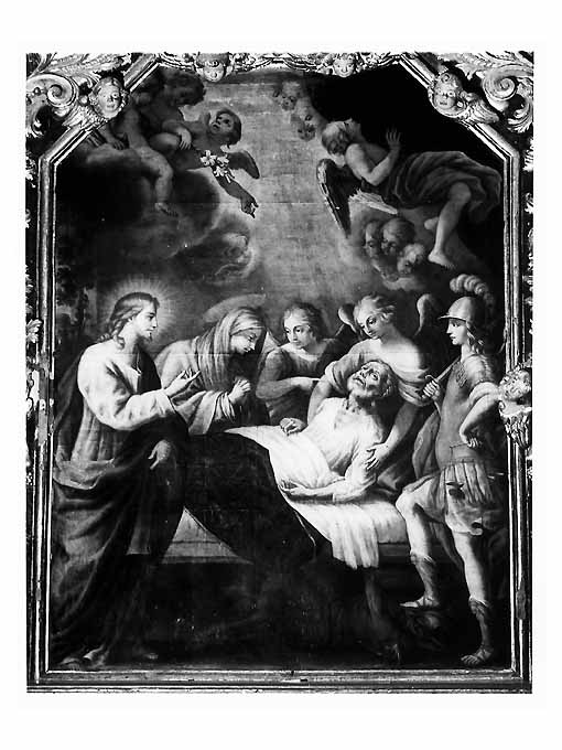 morte di San Giuseppe (dipinto) - ambito pugliese (fine/ inizio secc. XVII/ XVIII)