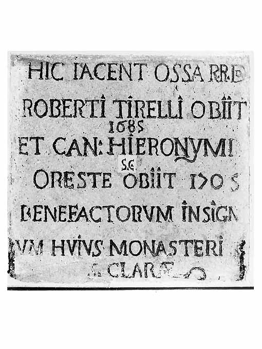 lapide - ambito pugliese (sec. XVIII)