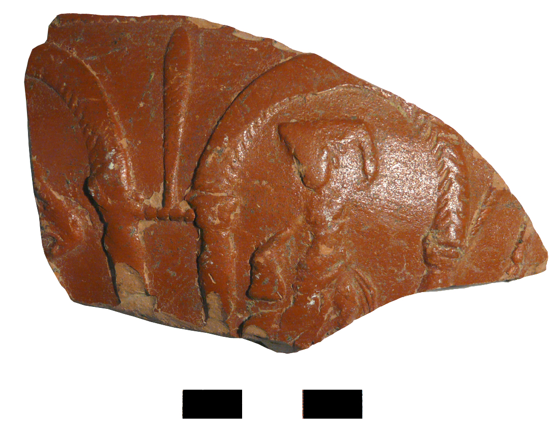 coppa/ emisferica, Dragendorff 37 - ambito gallo romano, produzione di La Graufesenque (I-II)