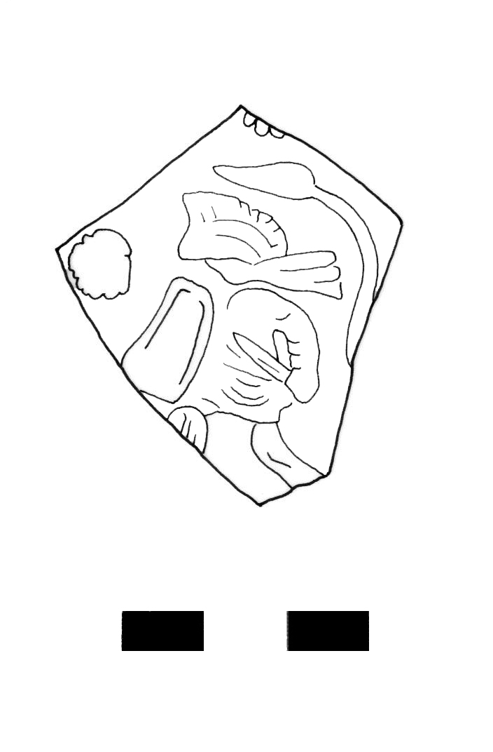 coppa/ emisferica, Dragendorff 37 - ambito gallo romano, a Graufesenque o Banassac (I-II)