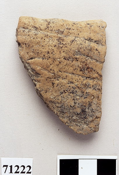 orlo di scodella troncoconica - età del Bronzo recente/subappenninico (eneolitico)