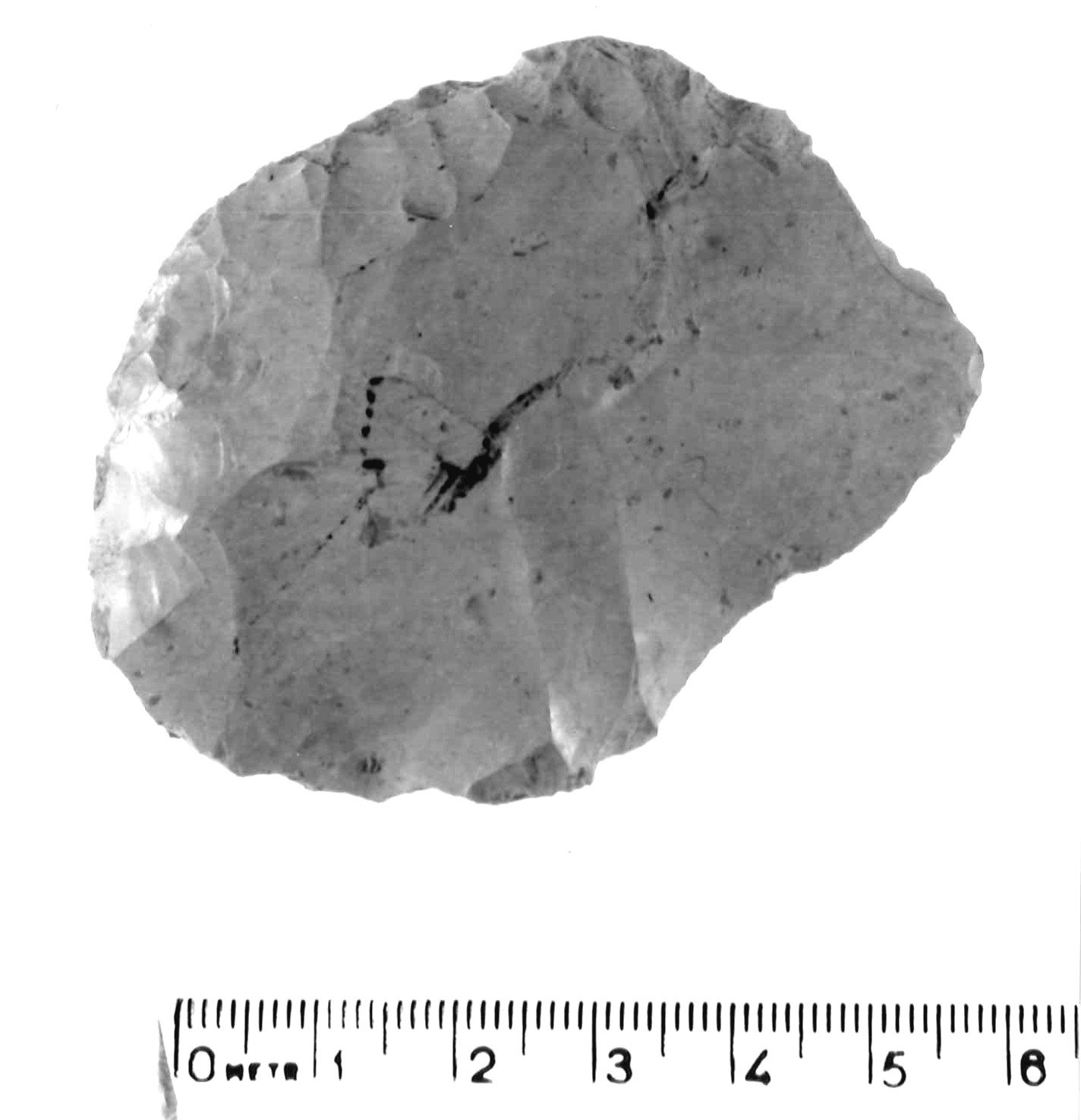 raschiatoio laterale - musteriano (paleolitico medio)