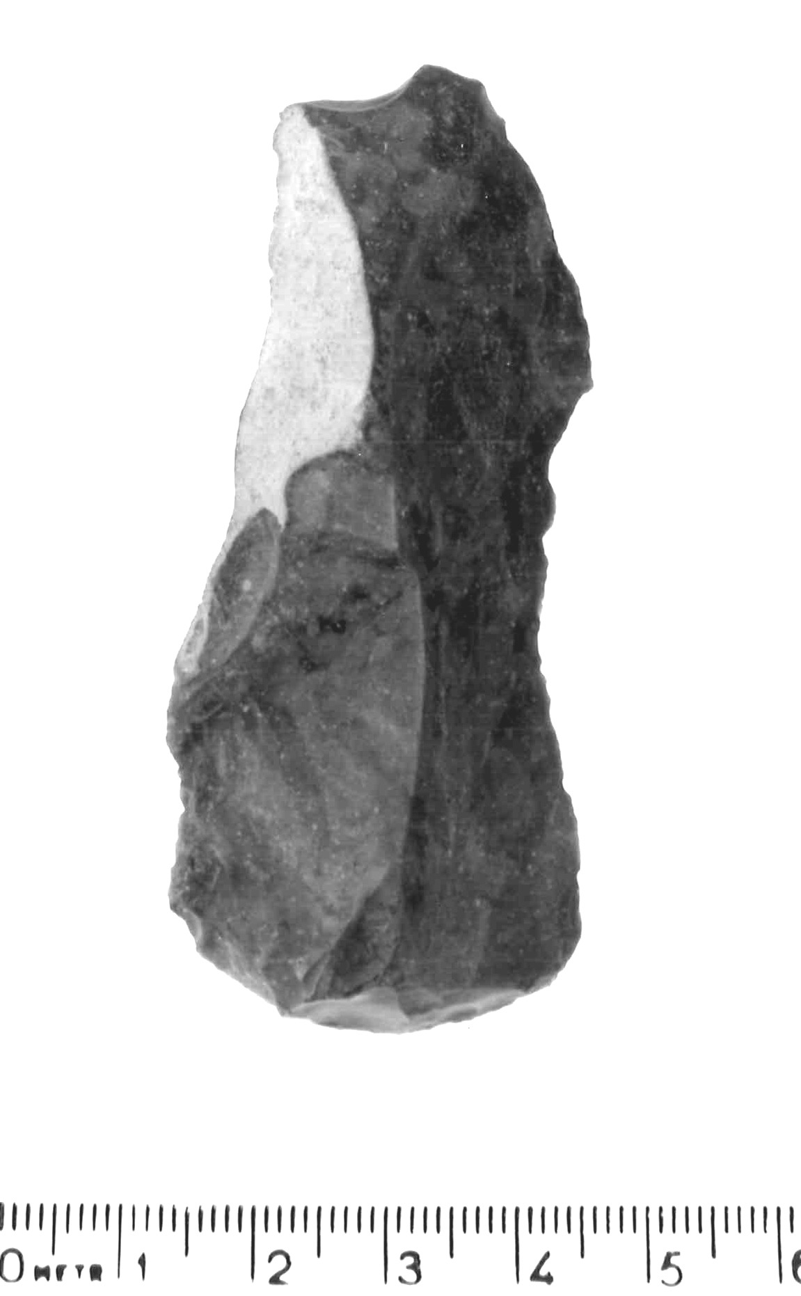 grattatoio frontale lungo - epigravettiano antico (paleolitico superiore)