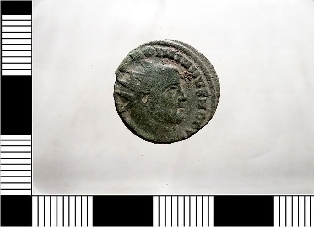 moneta - frazione di follis (Eta' di Diocleziano)