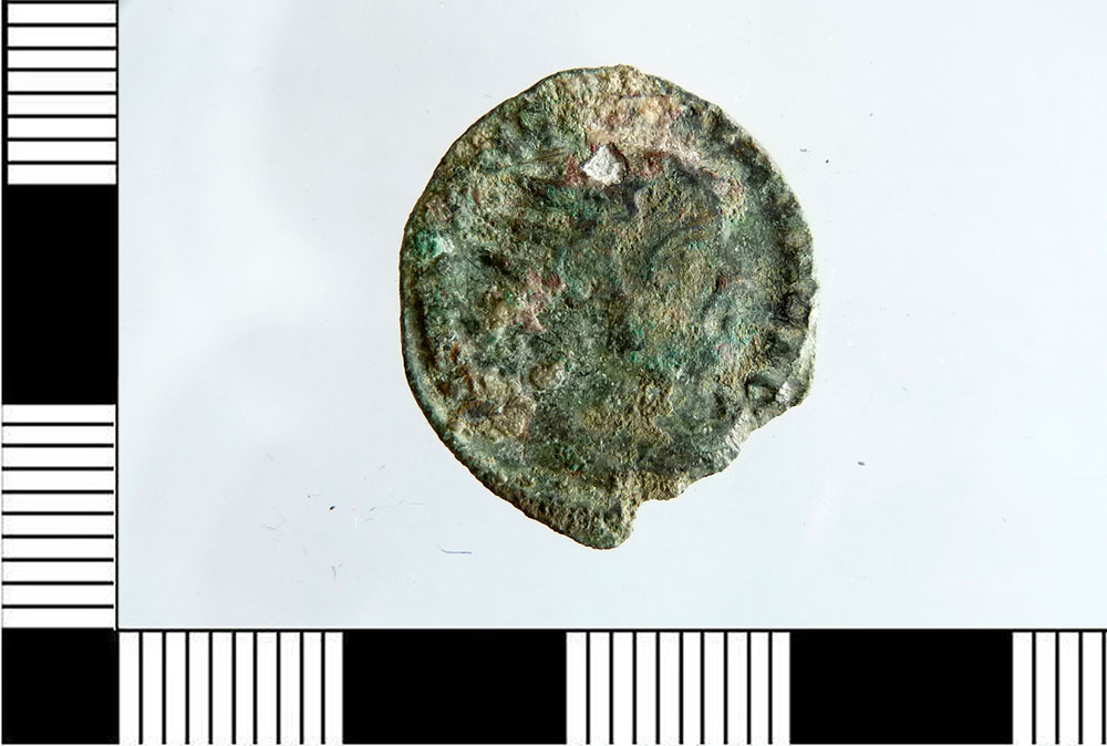 moneta - frazione di follis (Età di Massimiano Erculeo)
