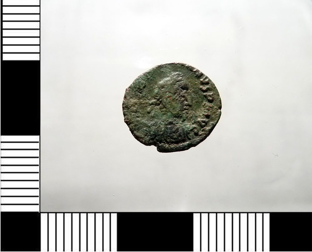 moneta - AE4 (Età di Valentiniano II)