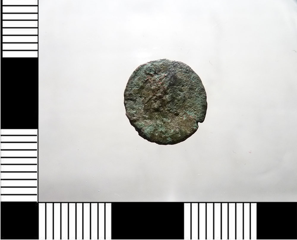 moneta - AE4 (Età di Valentiniano II/Teodosio I/Arcadio/Onorio/G)