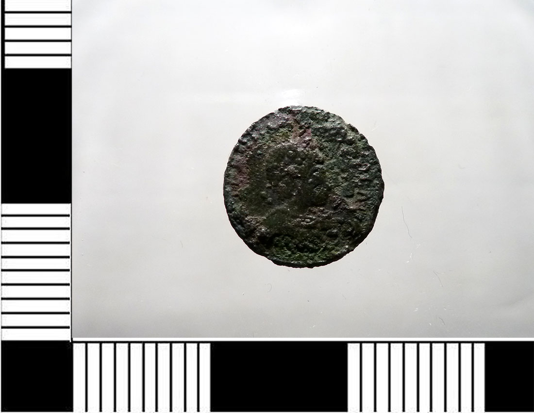 moneta - AE4 (Età di Valentiniano II/Teodosio I/Arcadio/Onorio)