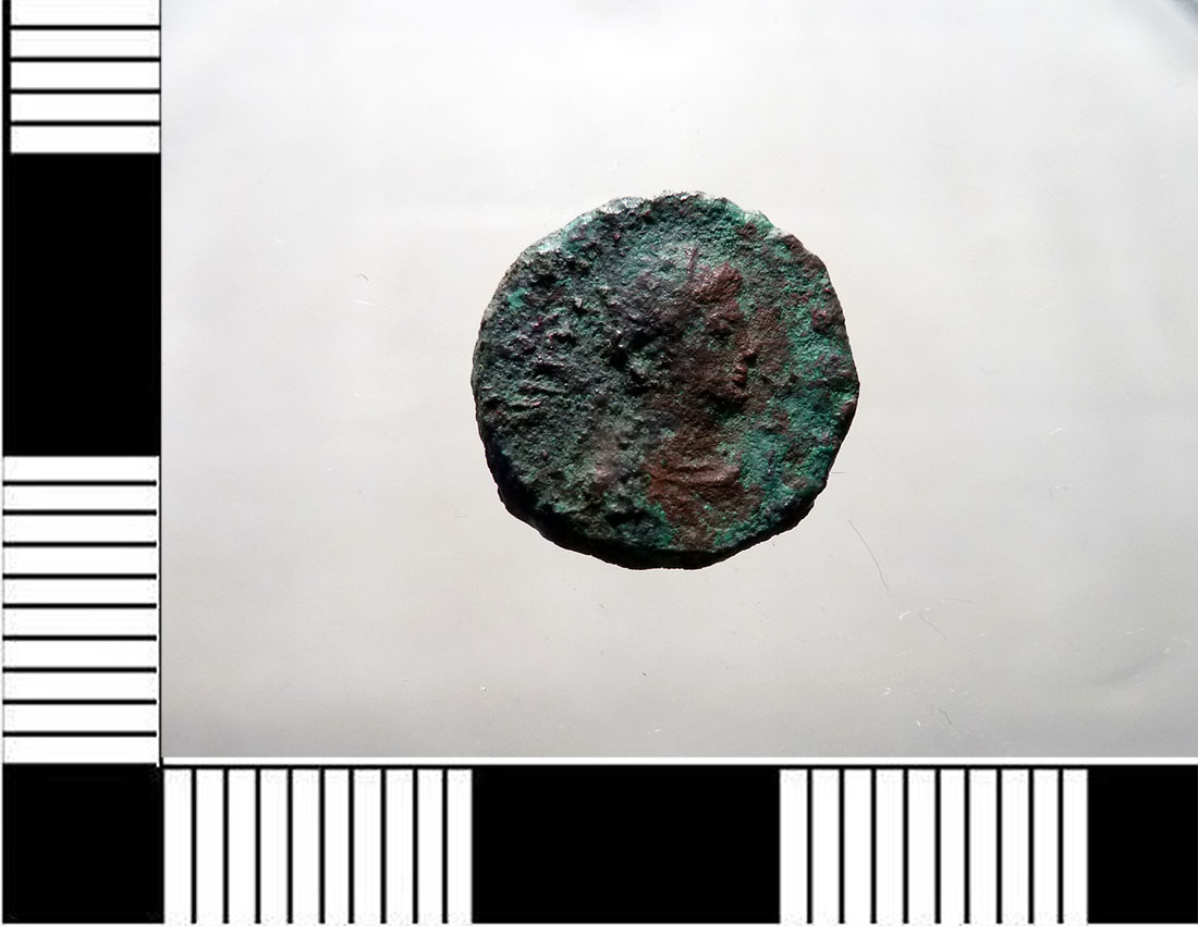 moneta - AE4 (Età di Valentiniano II/Teodosio I/Arcadio/Onorio)