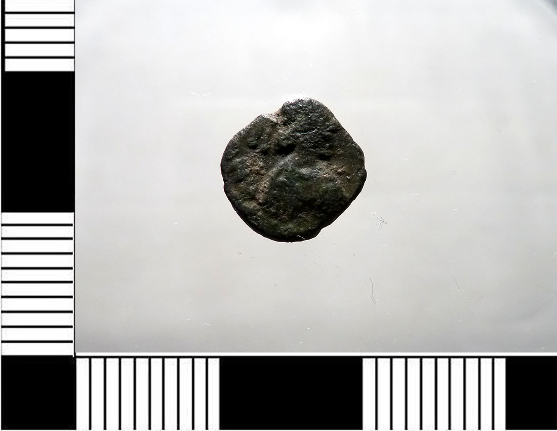 moneta - AE4 (Età di Onorio/Valentiniano III/Marciano/Avito/Leon)